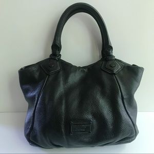 MARC by Marc Jacobs Classic Q Fran Hobo Satchel Bag | Black Hardware on Black